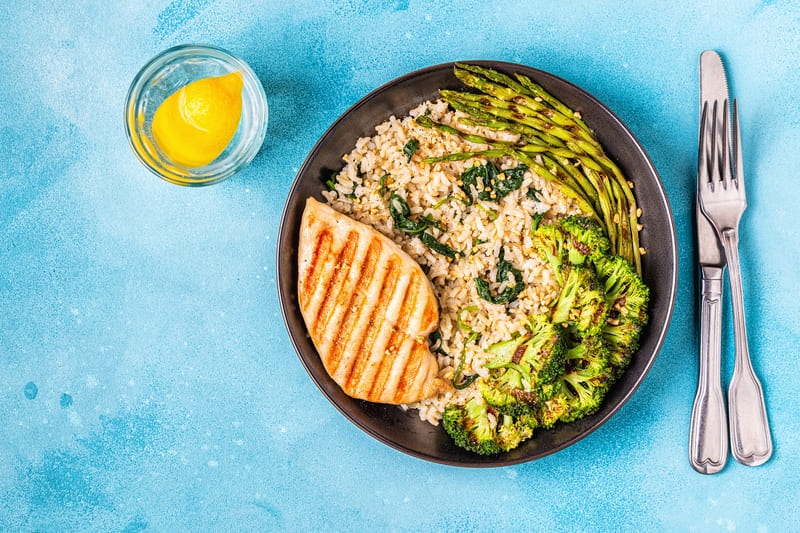 Recette SociaLyme Poulet mariné aux Légumes