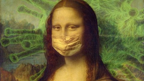 Mona Lisa covid