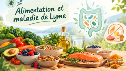 Alimentation et maladie de Lyme : aliments variés, légumes, fruits, poissons et microbiote intestinal