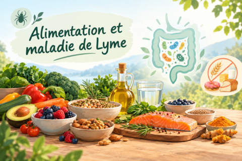 Alimentation et maladie de Lyme : aliments variés, légumes, fruits, poissons et microbiote intestinal