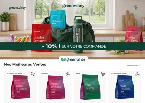 Code promo Greenwhey