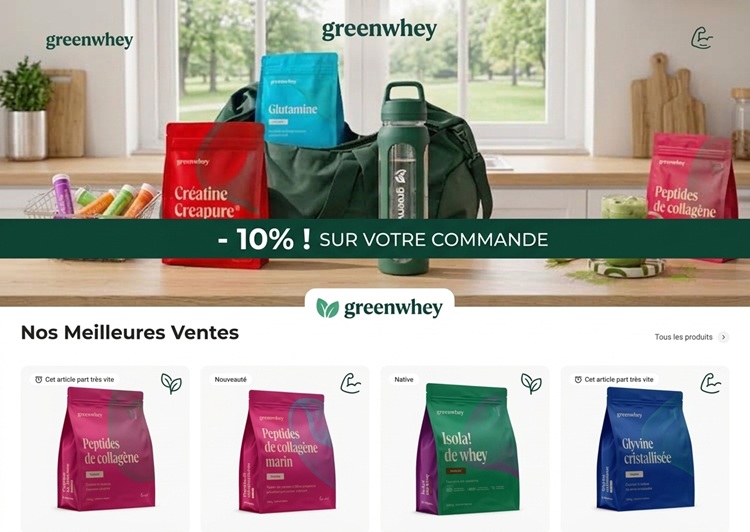 Code promo Greenwhey